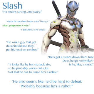 Illustration for article titled La madre de un jugador trata de describir los personajes de Overwatch sin tener ni idea del juego